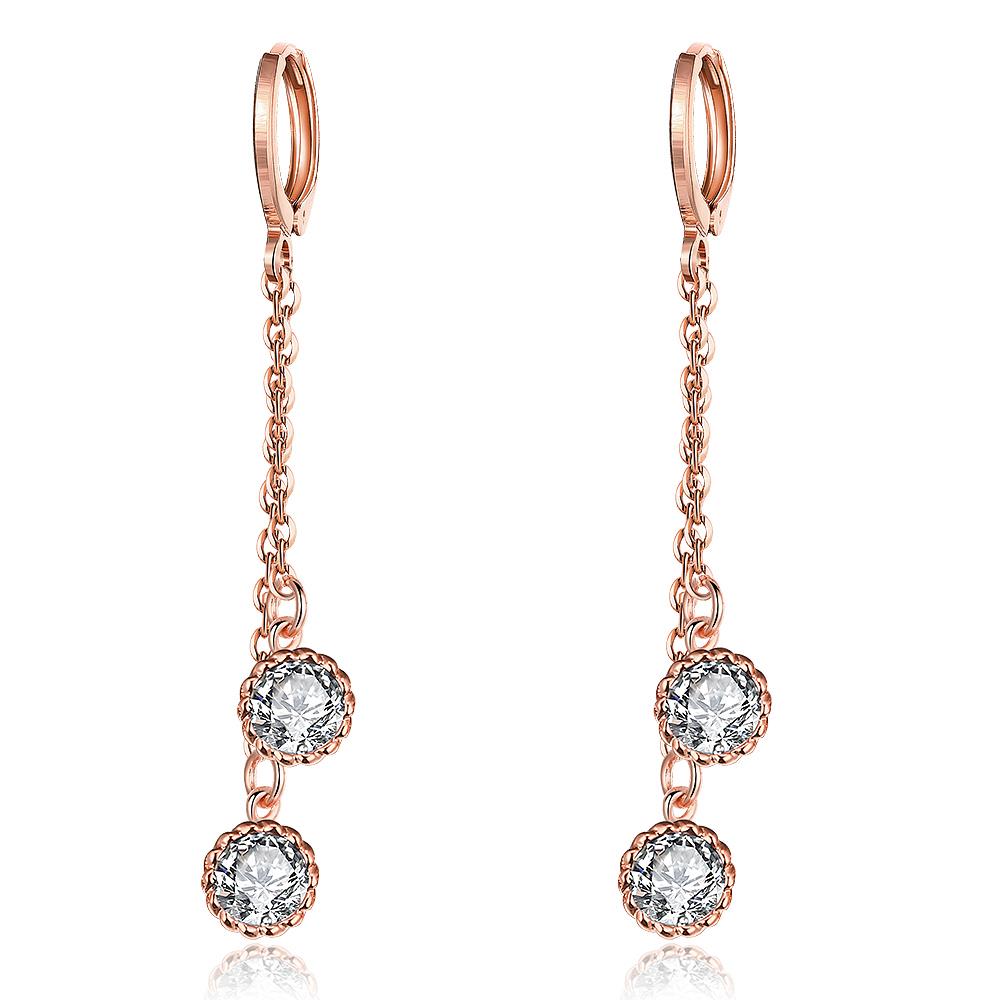 Rose Gold Earrings LSE001