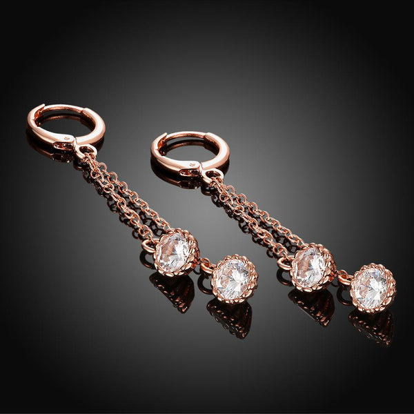 Rose Gold Earrings LSE001