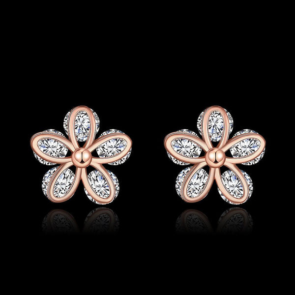 Rose Gold Earrings LSE002