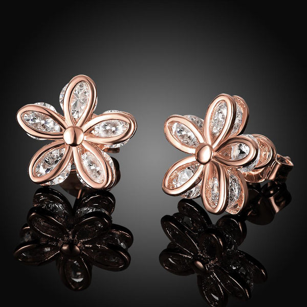 Rose Gold Earrings LSE002