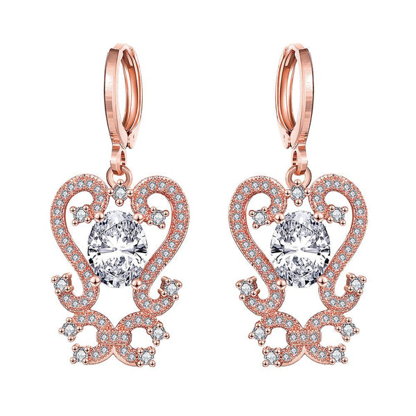 Rose Gold Earrings LSE003