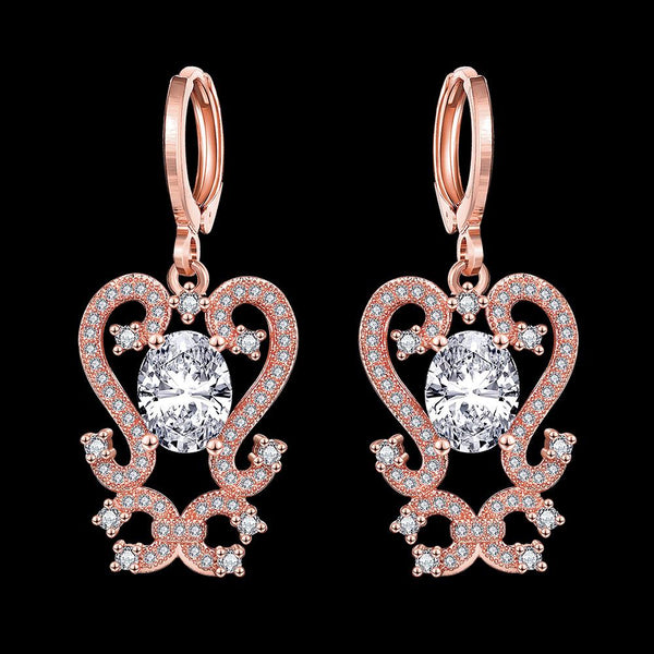 Rose Gold Earrings LSE003