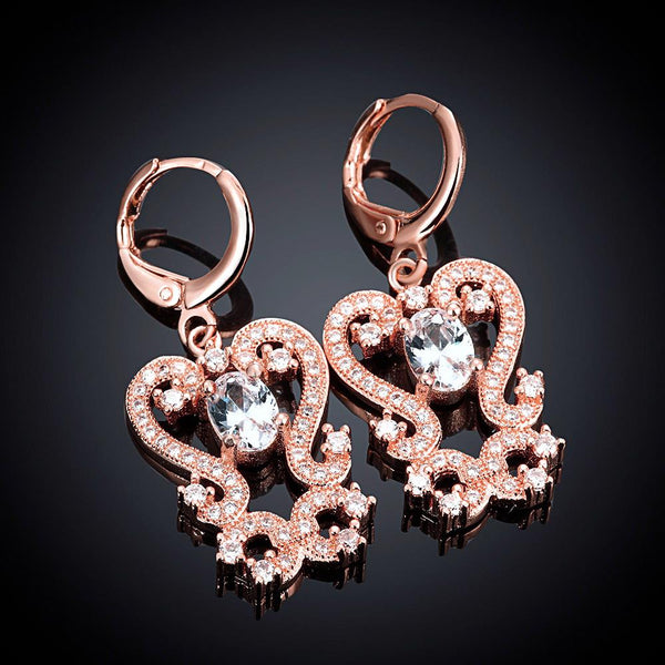 Rose Gold Earrings LSE003