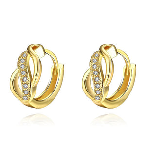 Gold Earrings LSE006