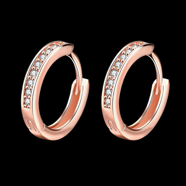 Rose Gold Earrings LSE009