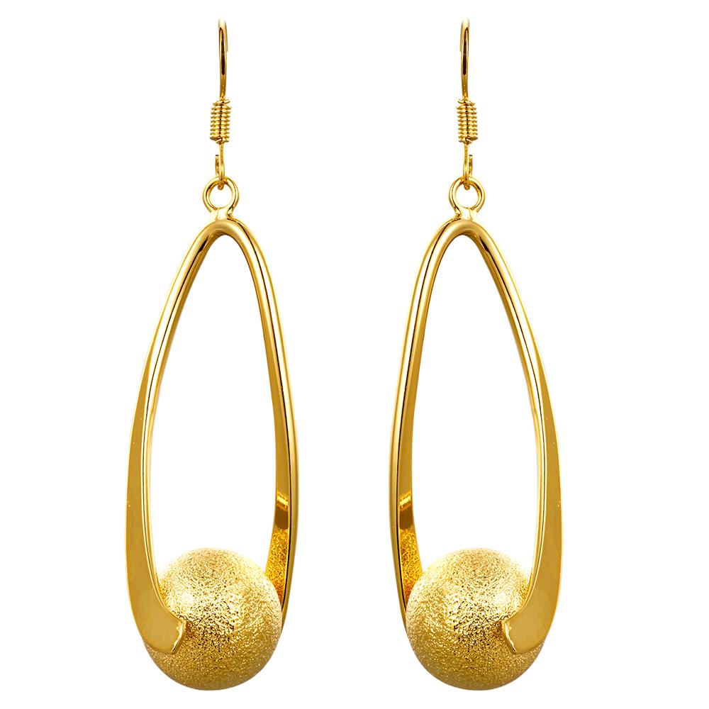 Gold Earrings LSE012