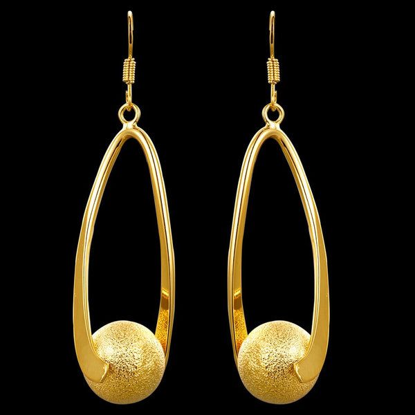 Gold Earrings LSE012