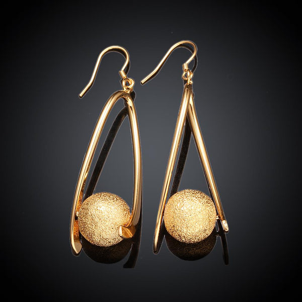 Gold Earrings LSE012