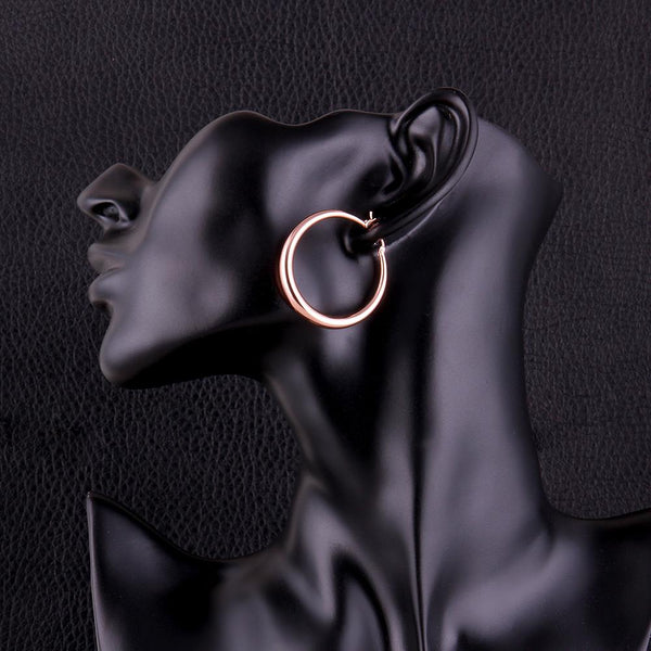 Rose Gold Earrings LSE013