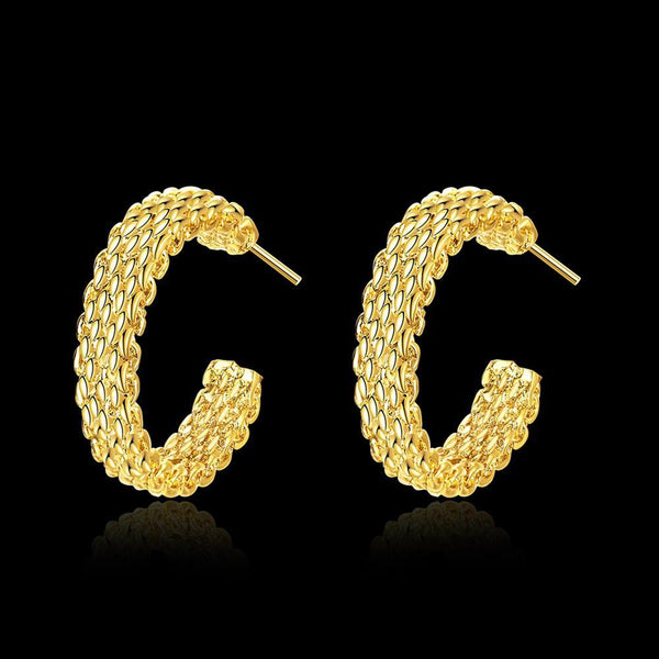 Gold Earrings LSE014