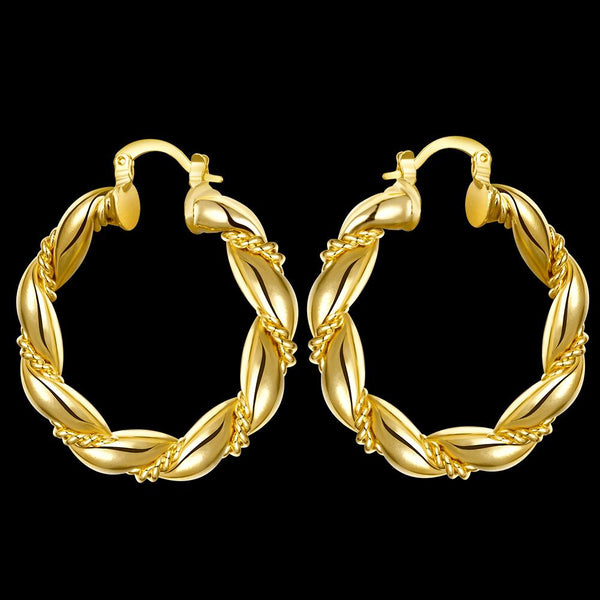 Gold Earrings LSE015