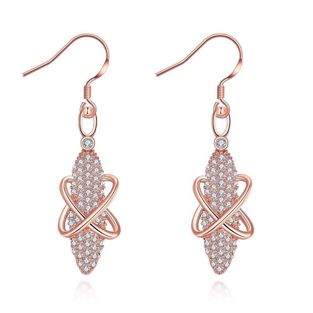 Rose Gold Earrings LSE017