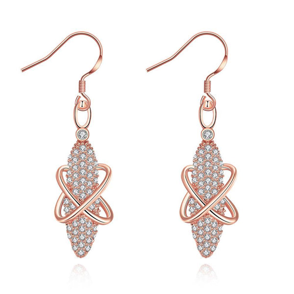 Rose Gold Earrings LSE017