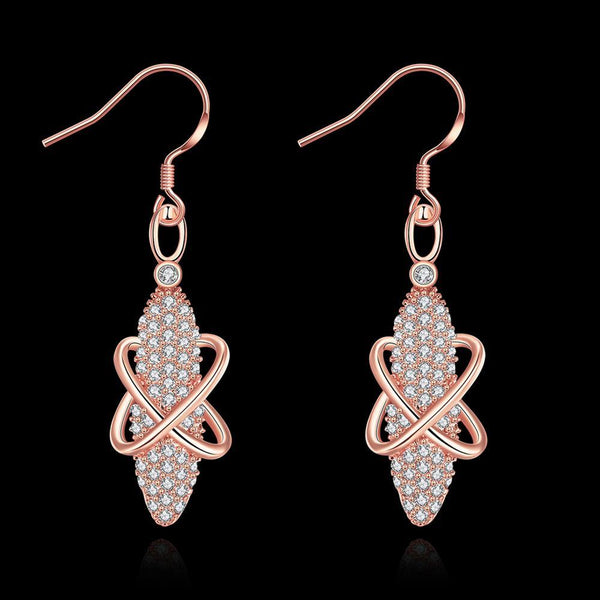 Rose Gold Earrings LSE017