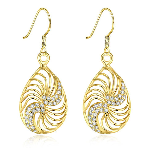 Gold Earrings LSE018