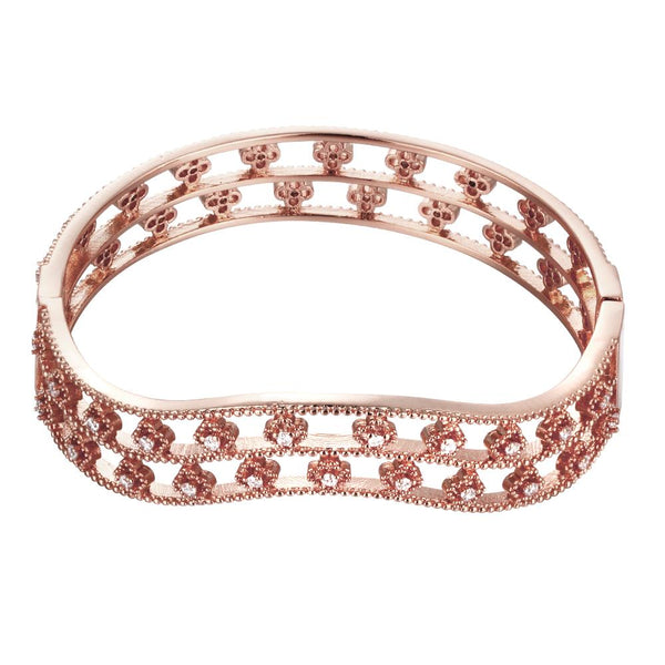 Rose Gold Bangle LSZ006