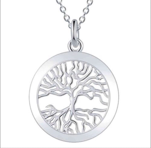 Silver Tree of Life Necklace